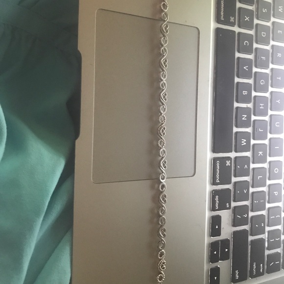 Pandora Heart Swirls Choker Necklace 
